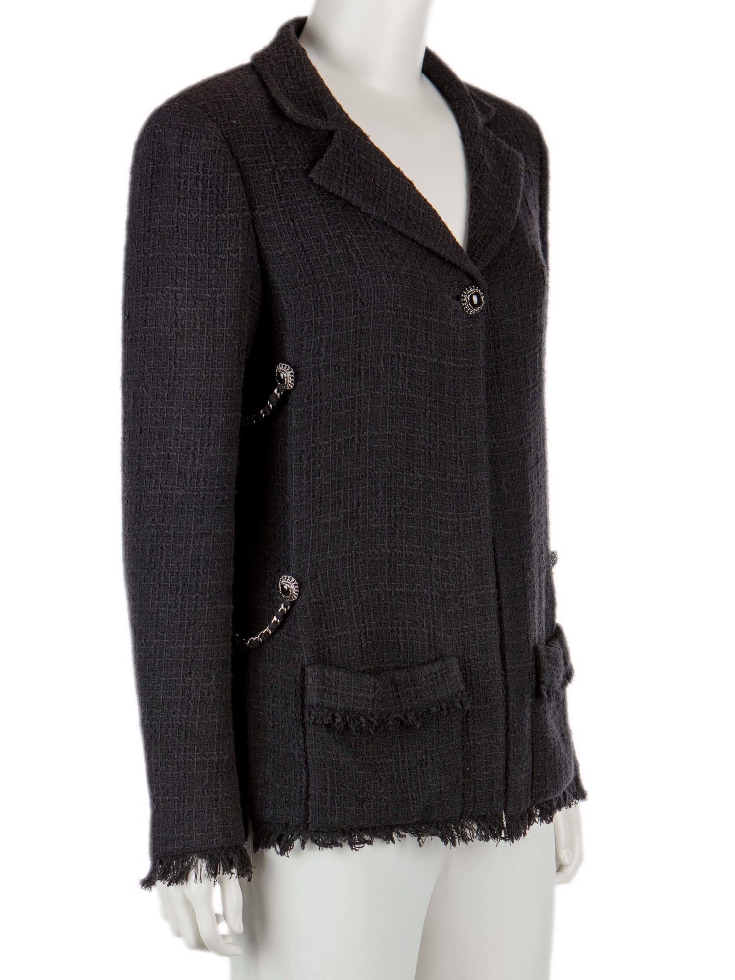 Bayan Lacivert CHANEL CEKET