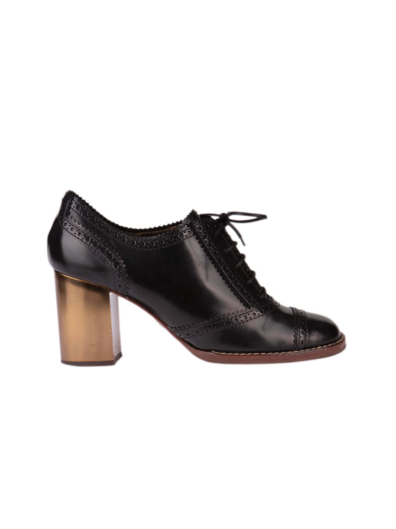 Bayan Siyah DOLCE&GABBANA OXFORD AYAKKABI