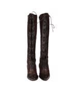 Bayan Kahve DIOR ÇİZME