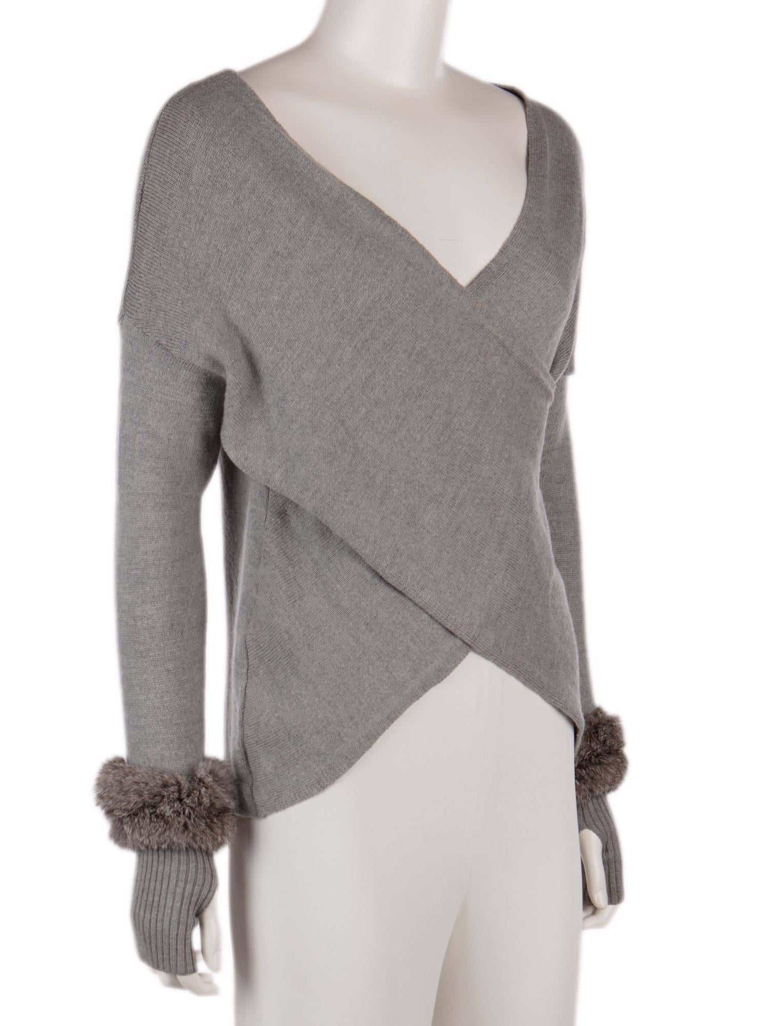 Bayan Gri DEREK LAM 10 CROSBY X INTERMIX KAZAK