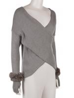 Bayan Gri DEREK LAM 10 CROSBY X INTERMIX KAZAK