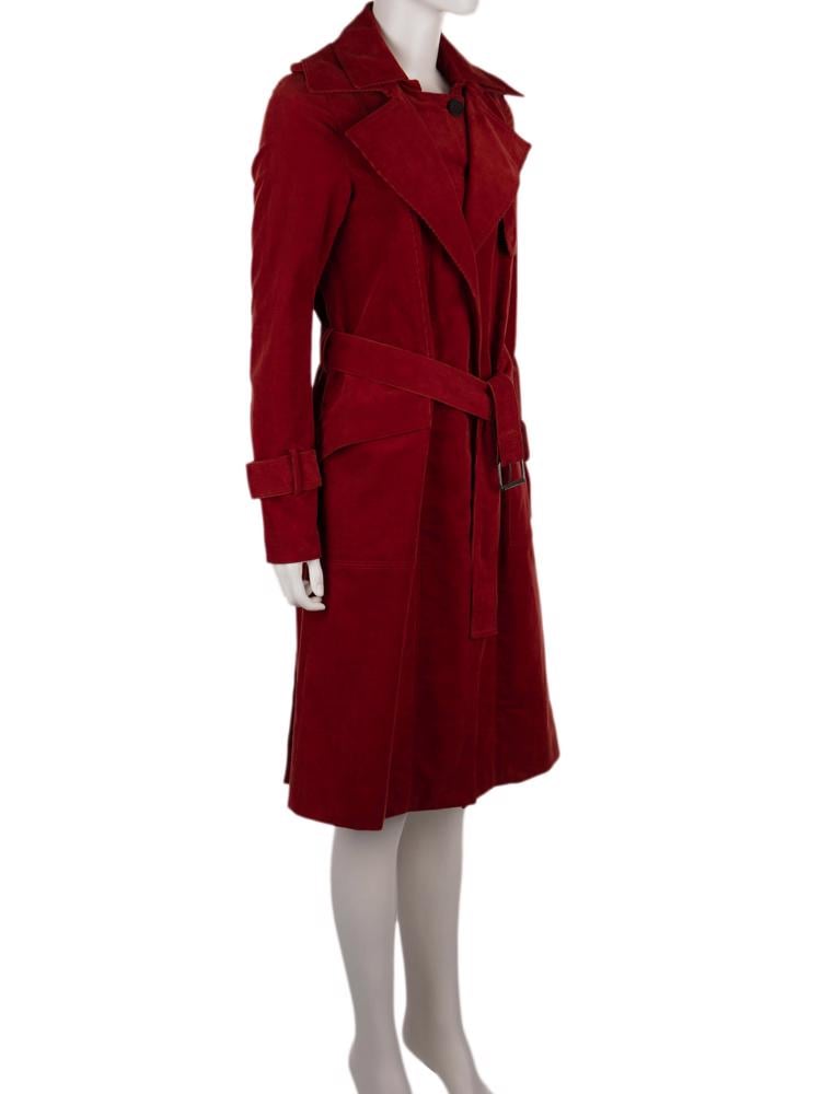 Bayan Kırmızı DEREK LAM PALTO