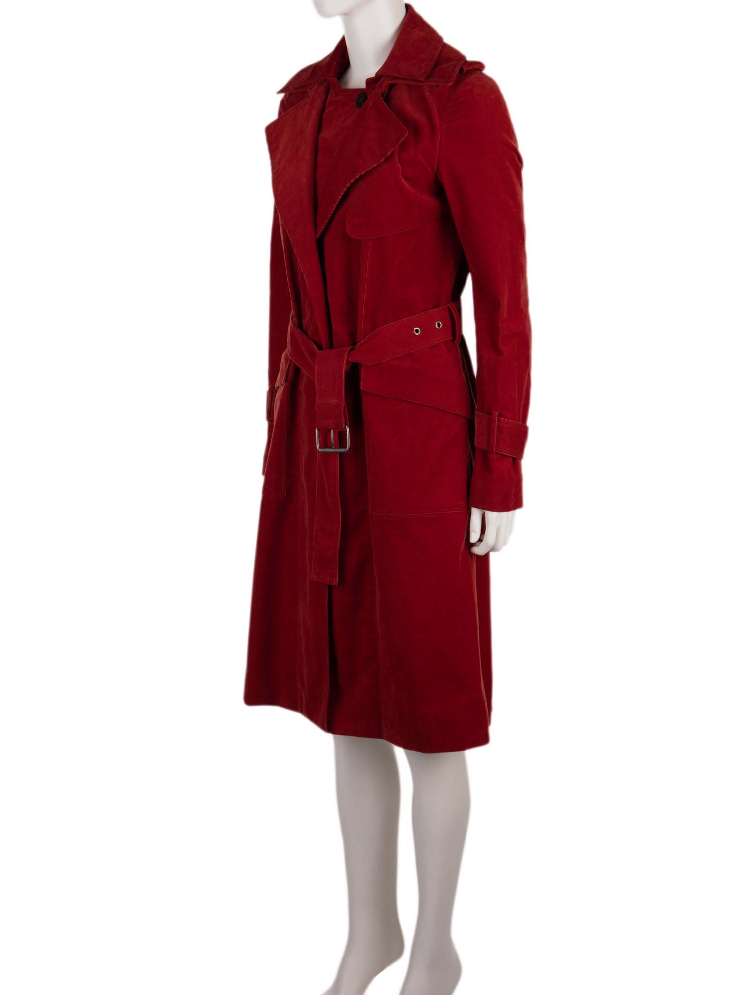 Bayan Kırmızı DEREK LAM PALTO