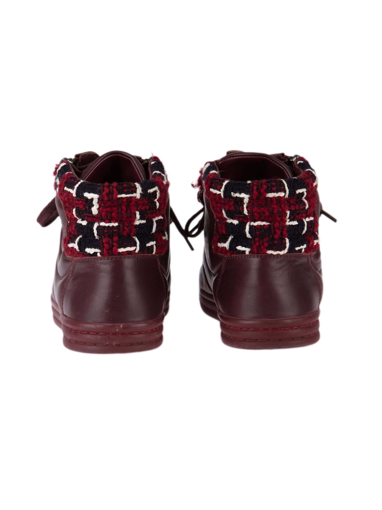 Bayan Kırmızı CHANEL SNEAKER BOT