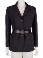 Bayan Siyah PRADA CEKET