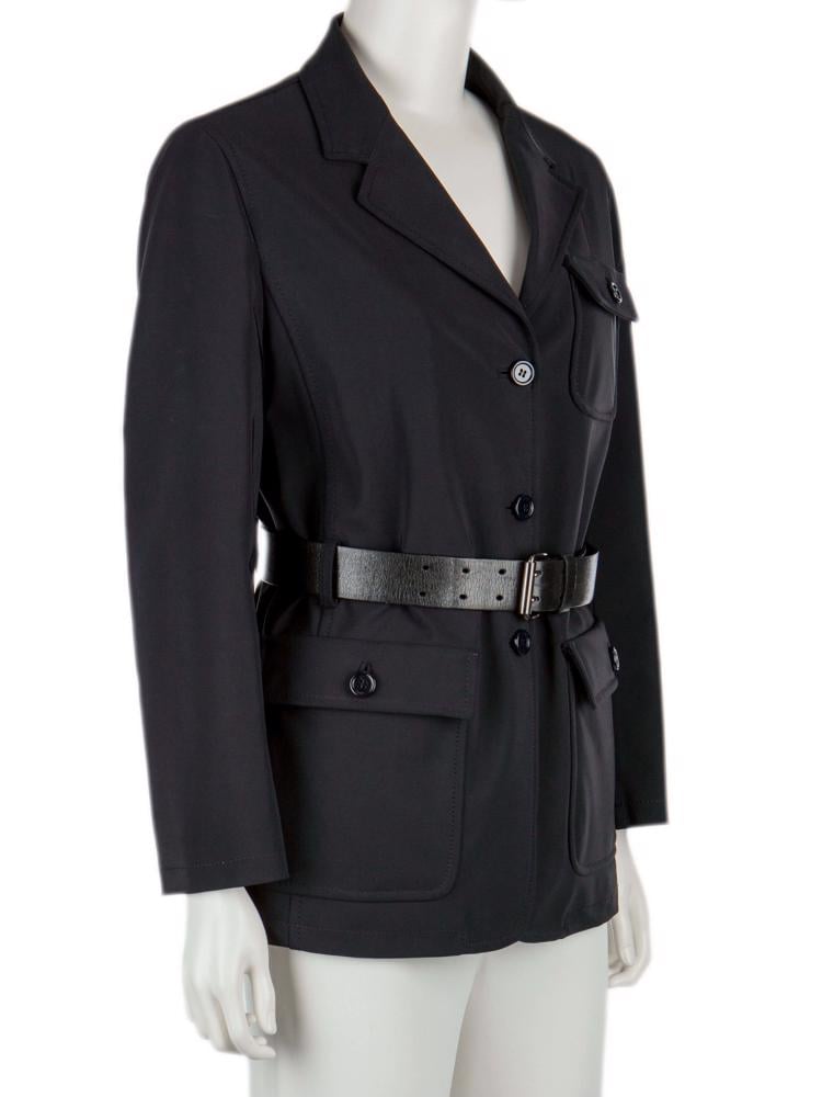 Bayan Siyah PRADA CEKET