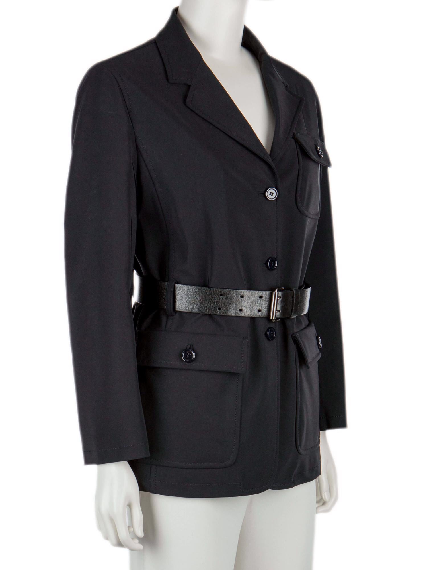 Bayan Siyah PRADA CEKET