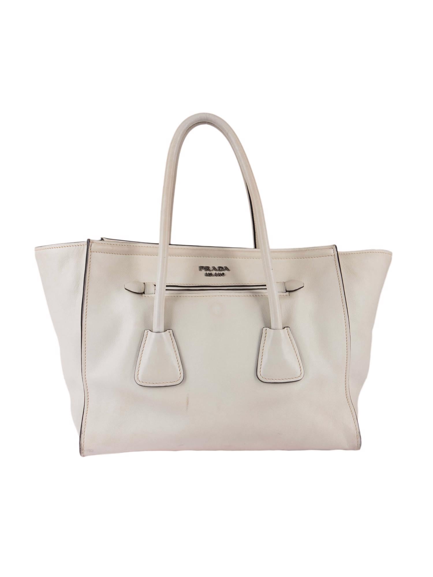 Bayan Beyaz PRADA ÇANTA