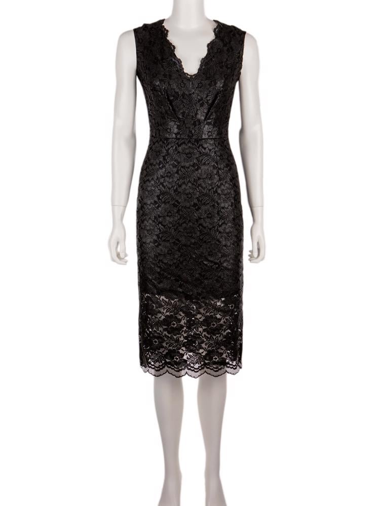 Bayan Siyah PLEIN SUD ELBİSE