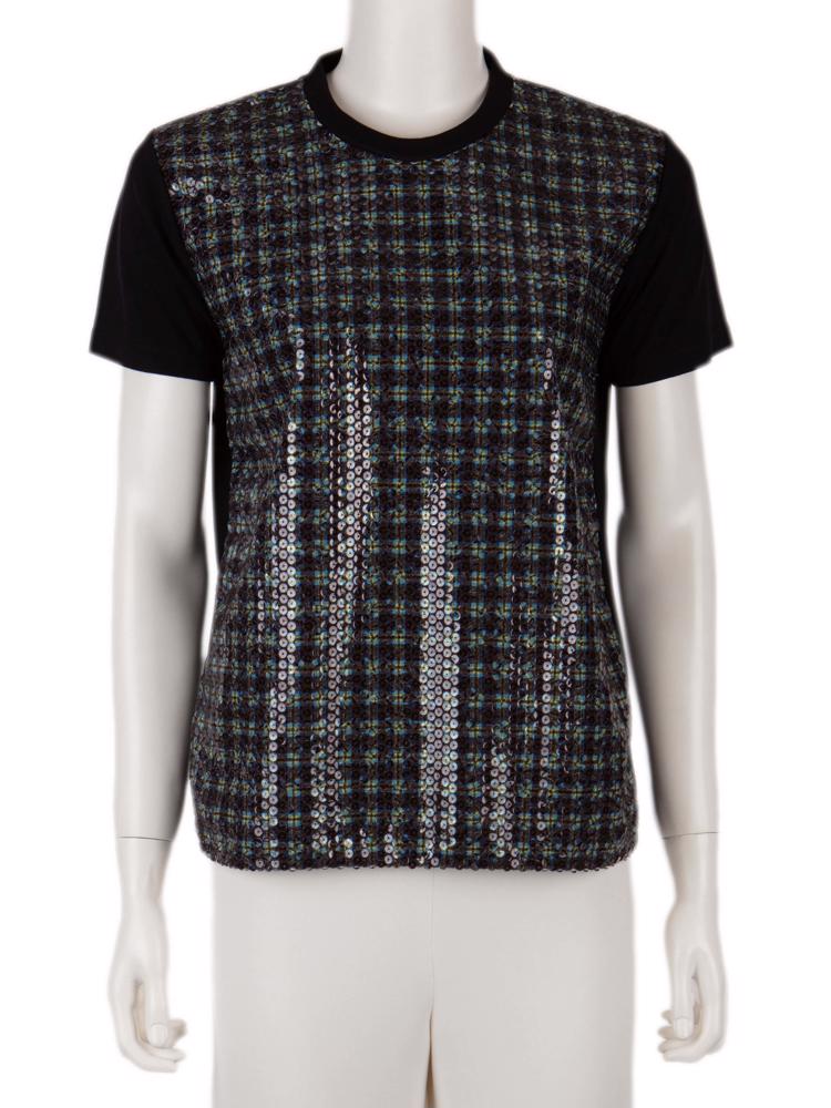 Bayan Siyah PRADA T-SHIRT