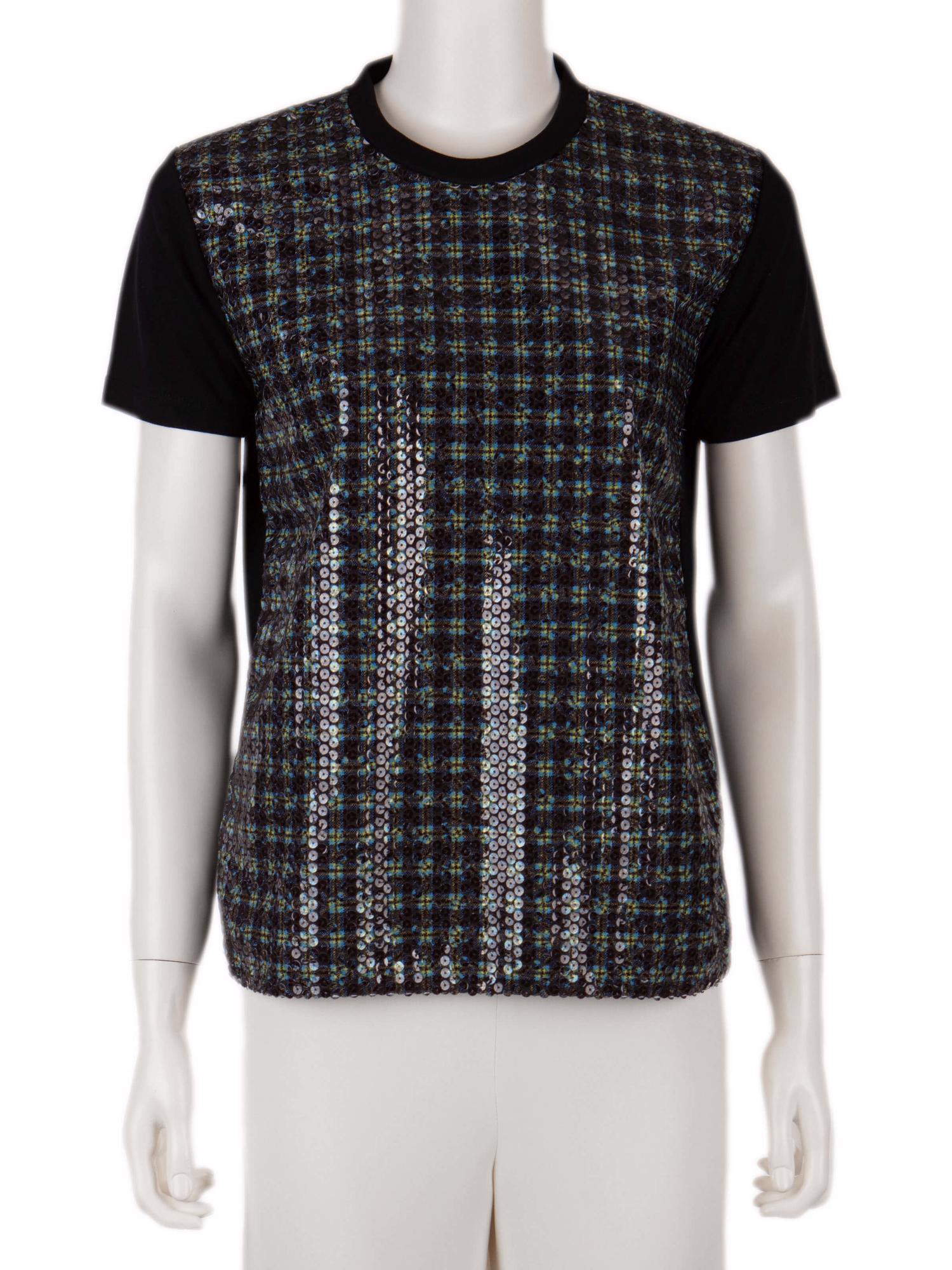 Bayan Siyah PRADA T-SHIRT