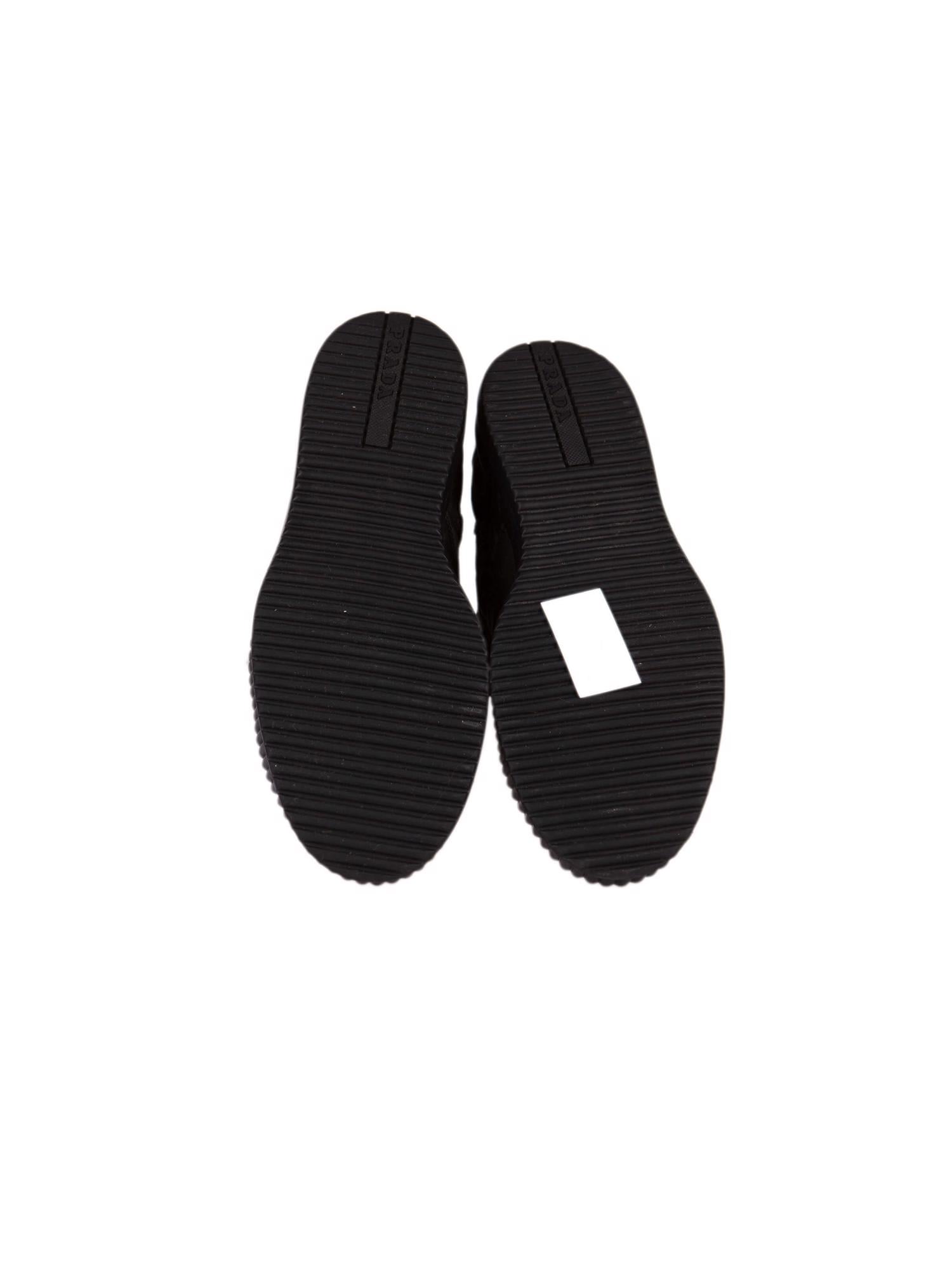 Bayan Siyah PRADA SNEAKER BOT