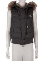 Bayan Gri MONCLER YELEK