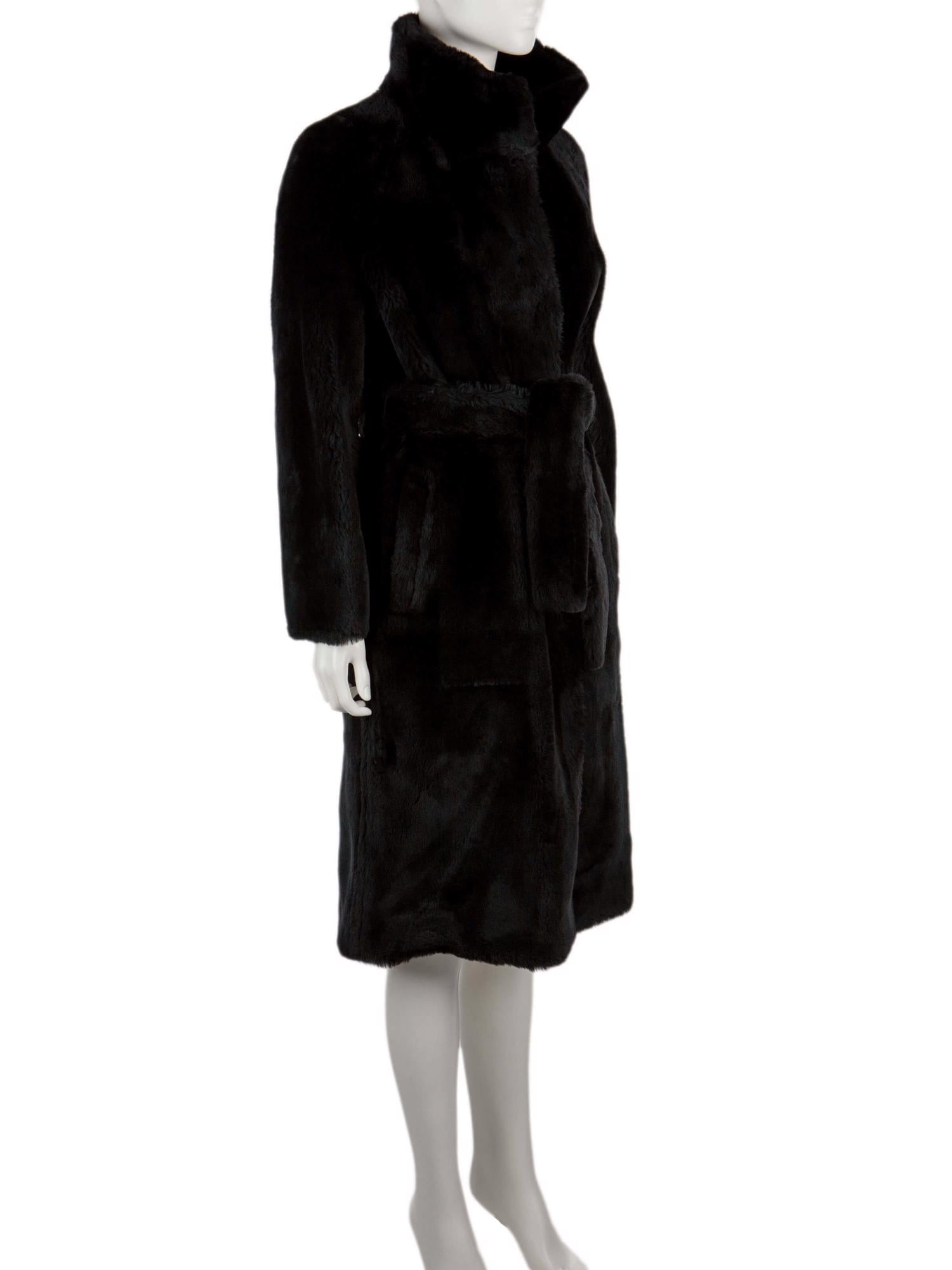 Bayan Siyah YVES SALOMON PALTO