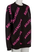 Bayan Siyah BALENCIAGA KAZAK