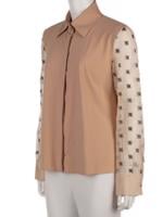 Bayan Bej FENDI GÖMLEK