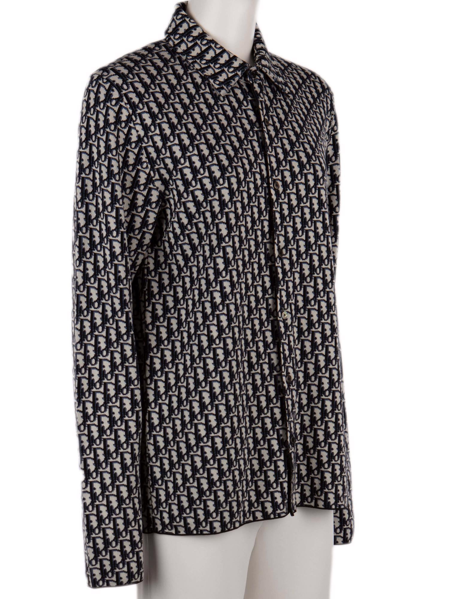 Bayan Lacivert DIOR GÖMLEK