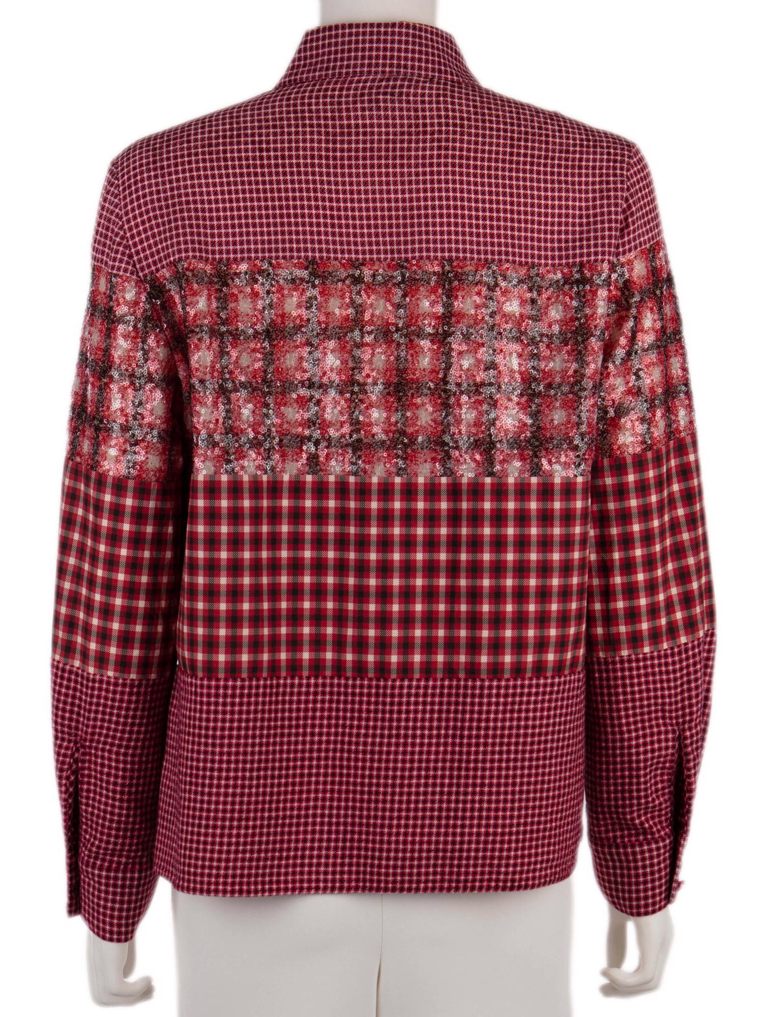 Bayan Kırmızı FENDI GÖMLEK