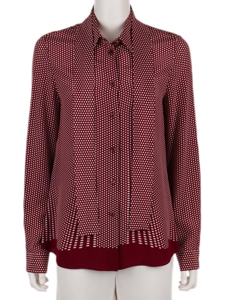 Bayan Kırmızı PRADA GÖMLEK