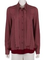 Bayan Kırmızı PRADA GÖMLEK