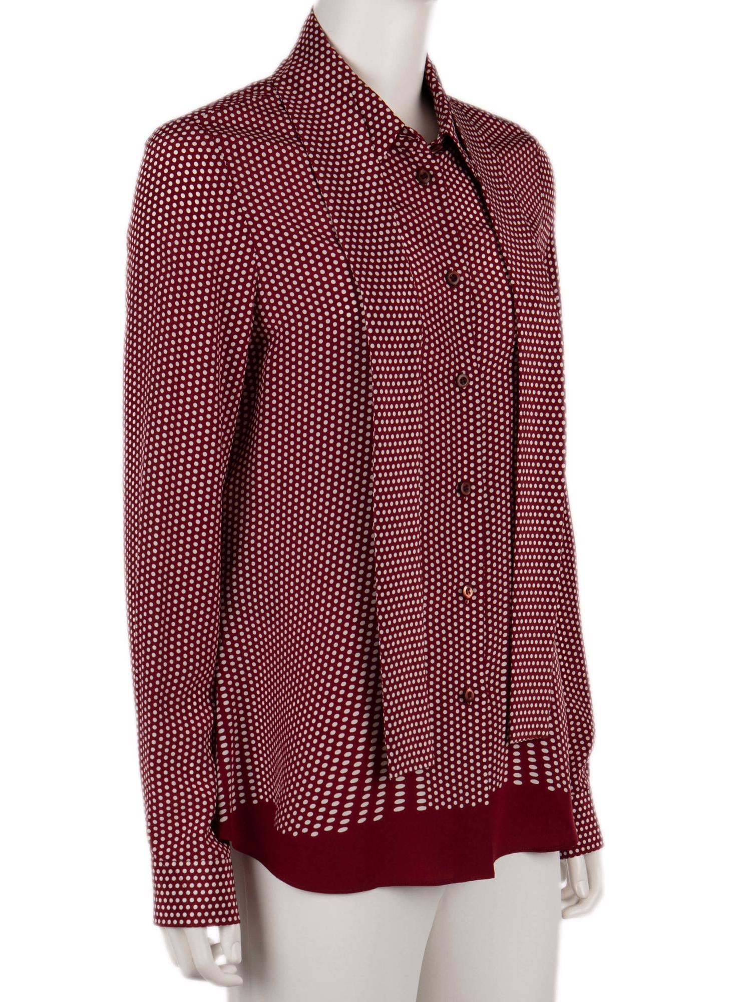 Bayan Kırmızı PRADA GÖMLEK