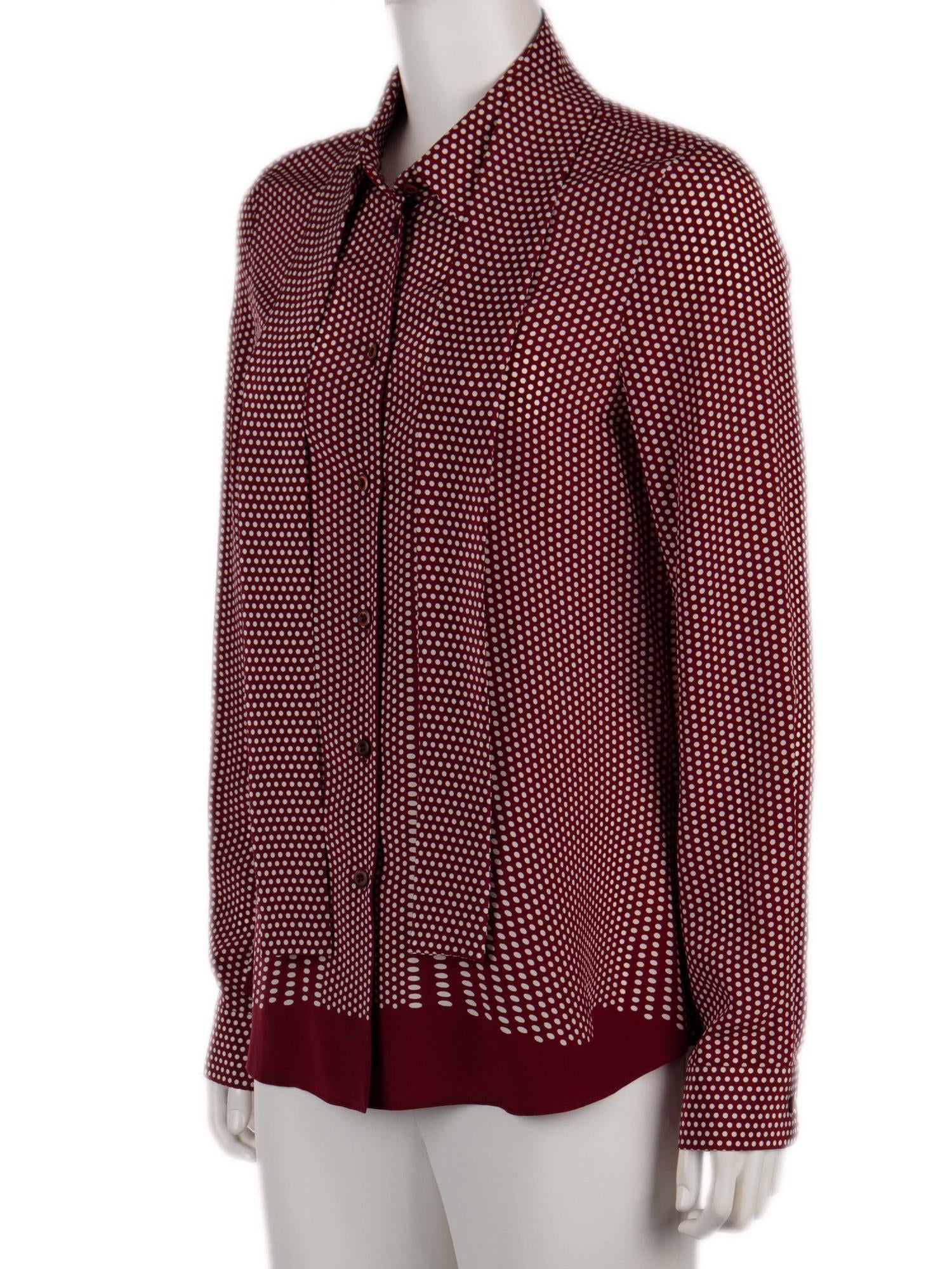 Bayan Kırmızı PRADA GÖMLEK