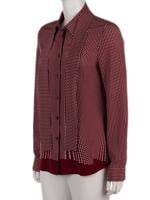 Bayan Kırmızı PRADA GÖMLEK