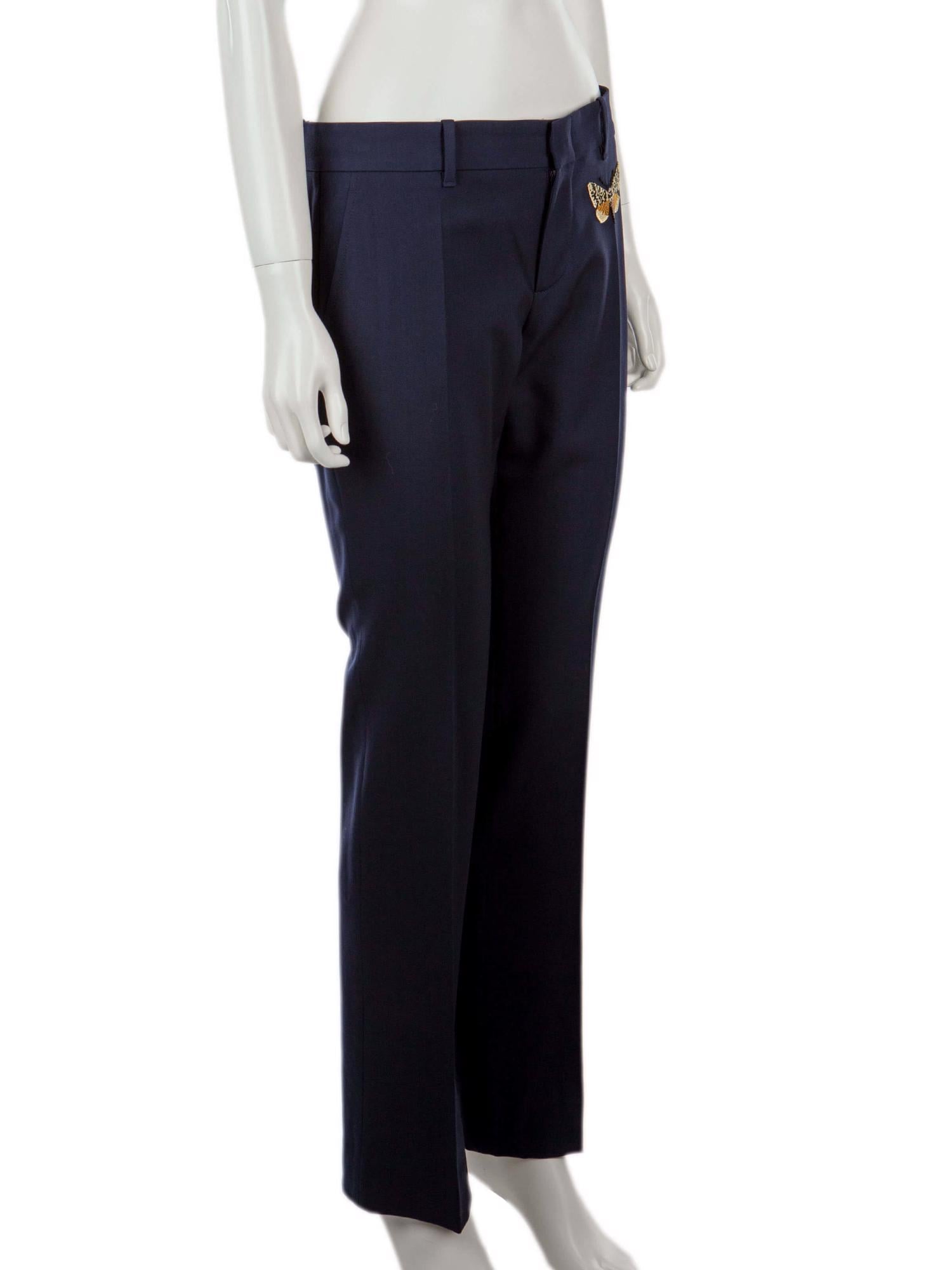 Bayan Lacivert GUCCI PANTOLON