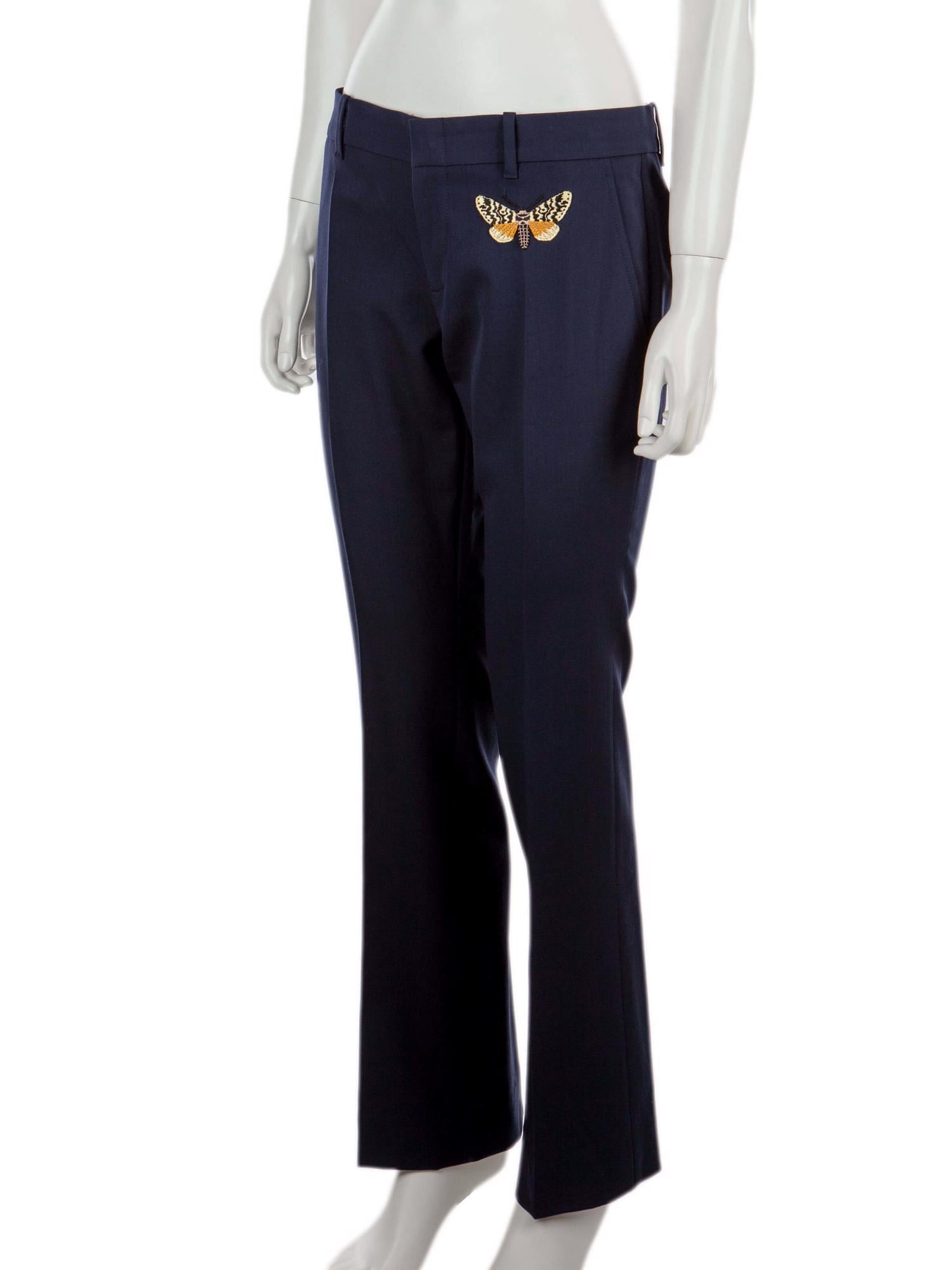 Bayan Lacivert GUCCI PANTOLON