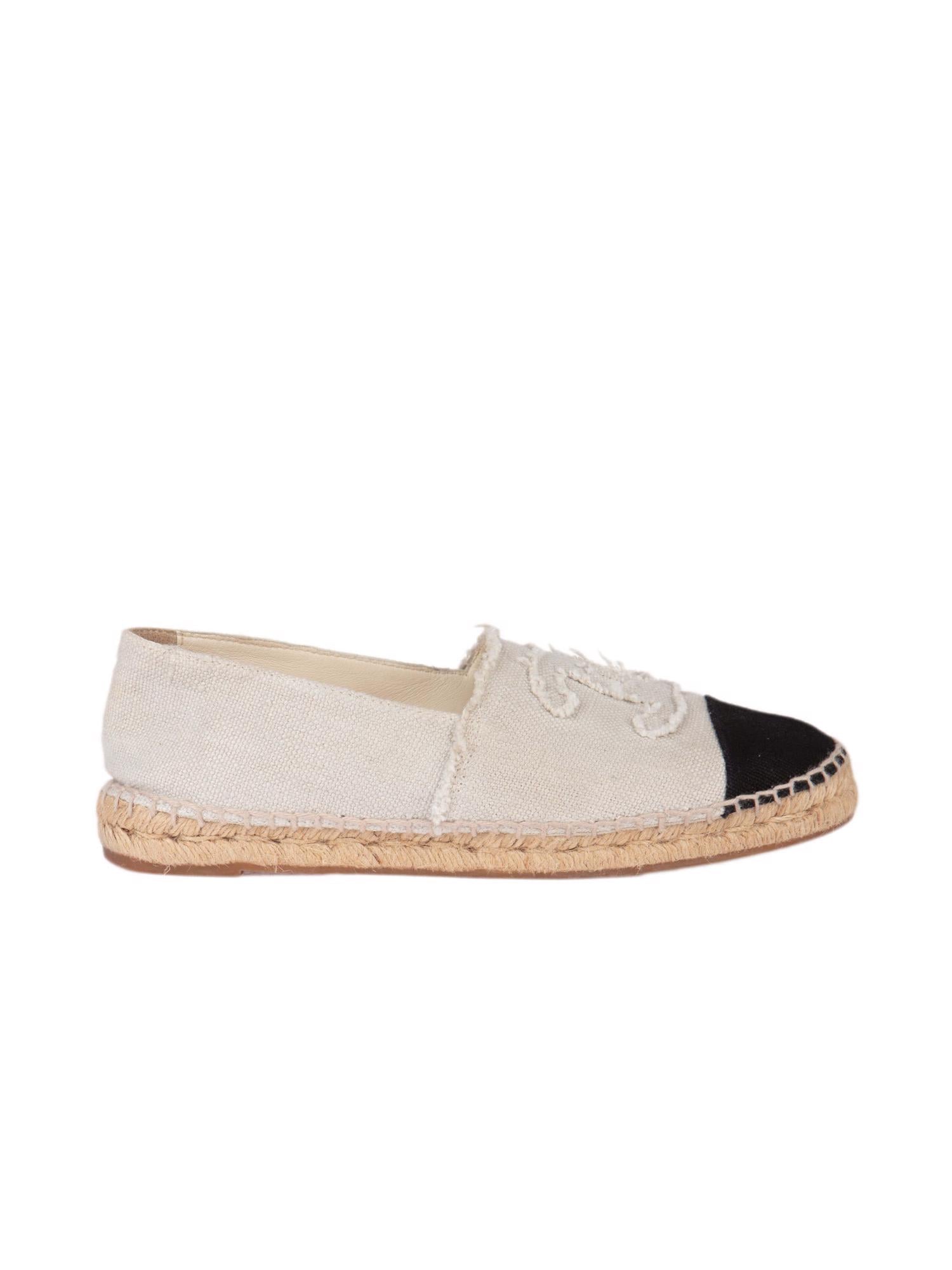 Bayan Krem CHANEL ESPADRİL