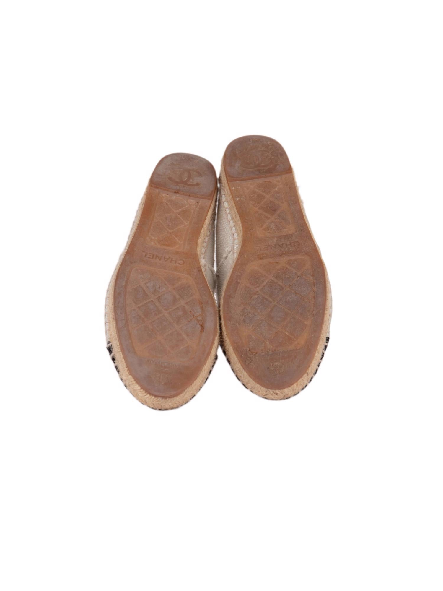 Bayan Krem CHANEL ESPADRİL