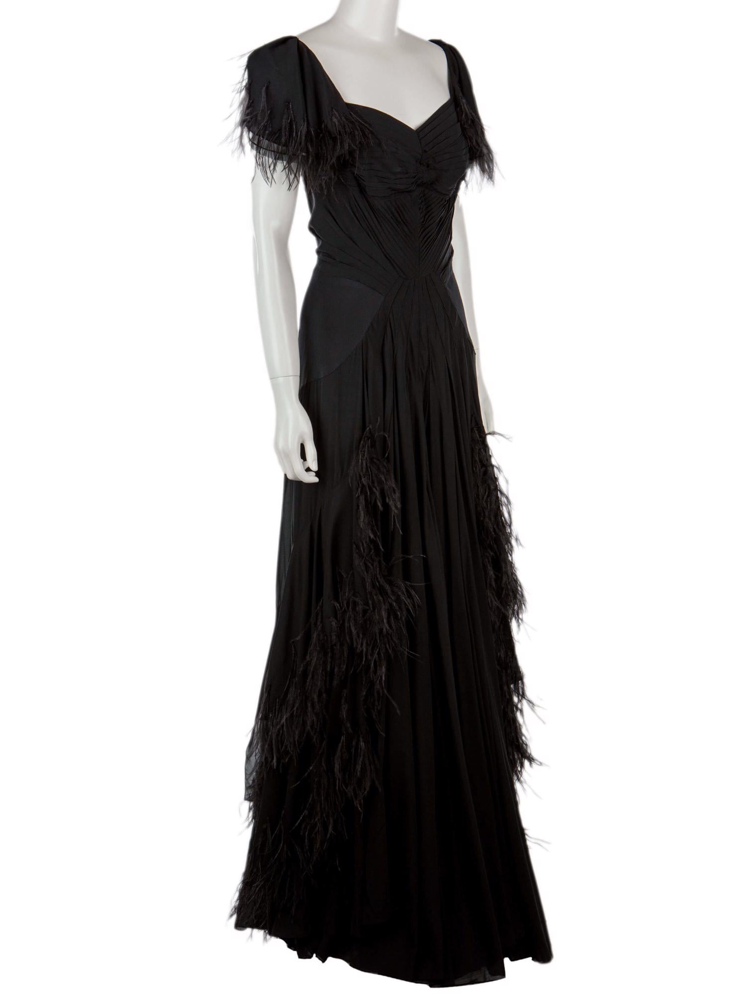 Bayan Siyah ZAC POSEN ELBİSE