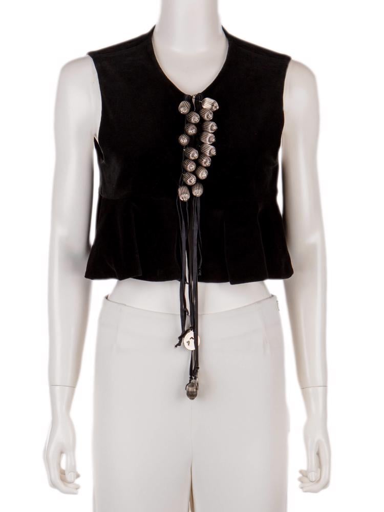 Bayan Siyah HELMUT LANG YELEK / BLUZ