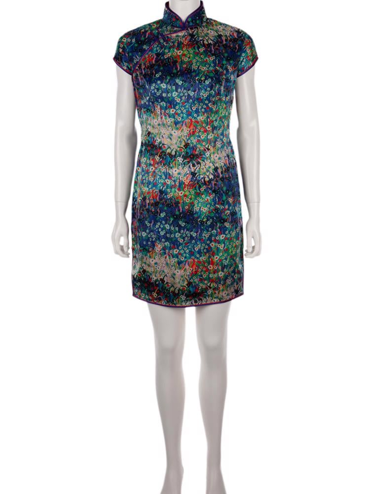 Bayan Lacivert SHANGHAI TANG ELBİSE