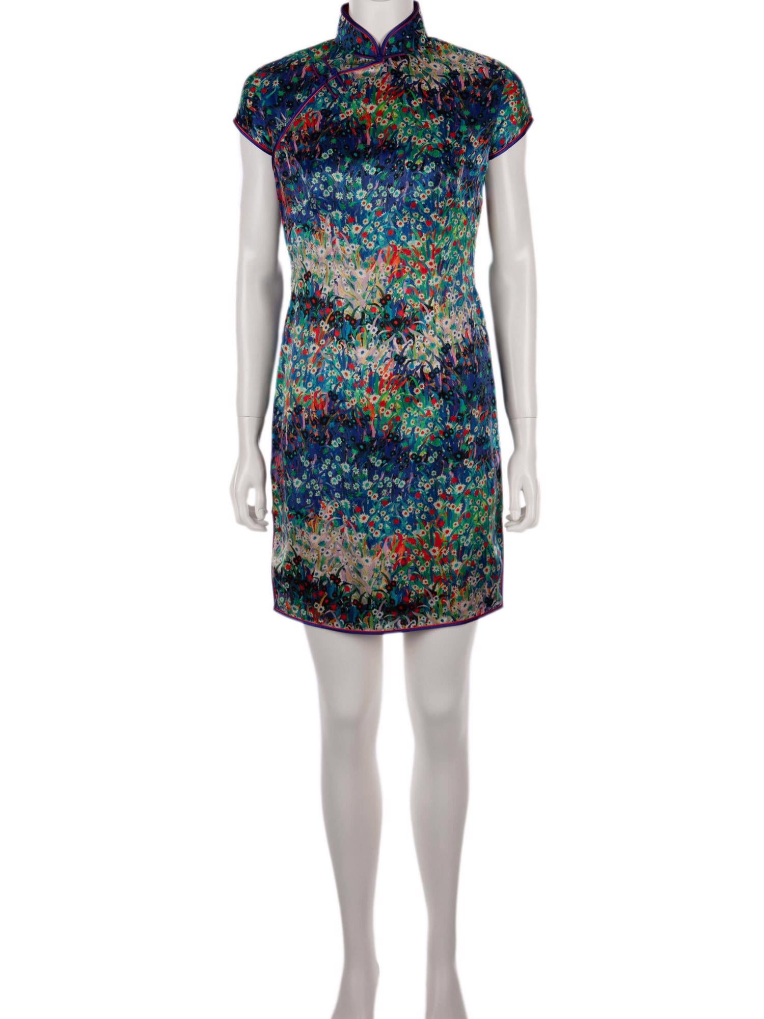 Bayan Lacivert SHANGHAI TANG ELBİSE