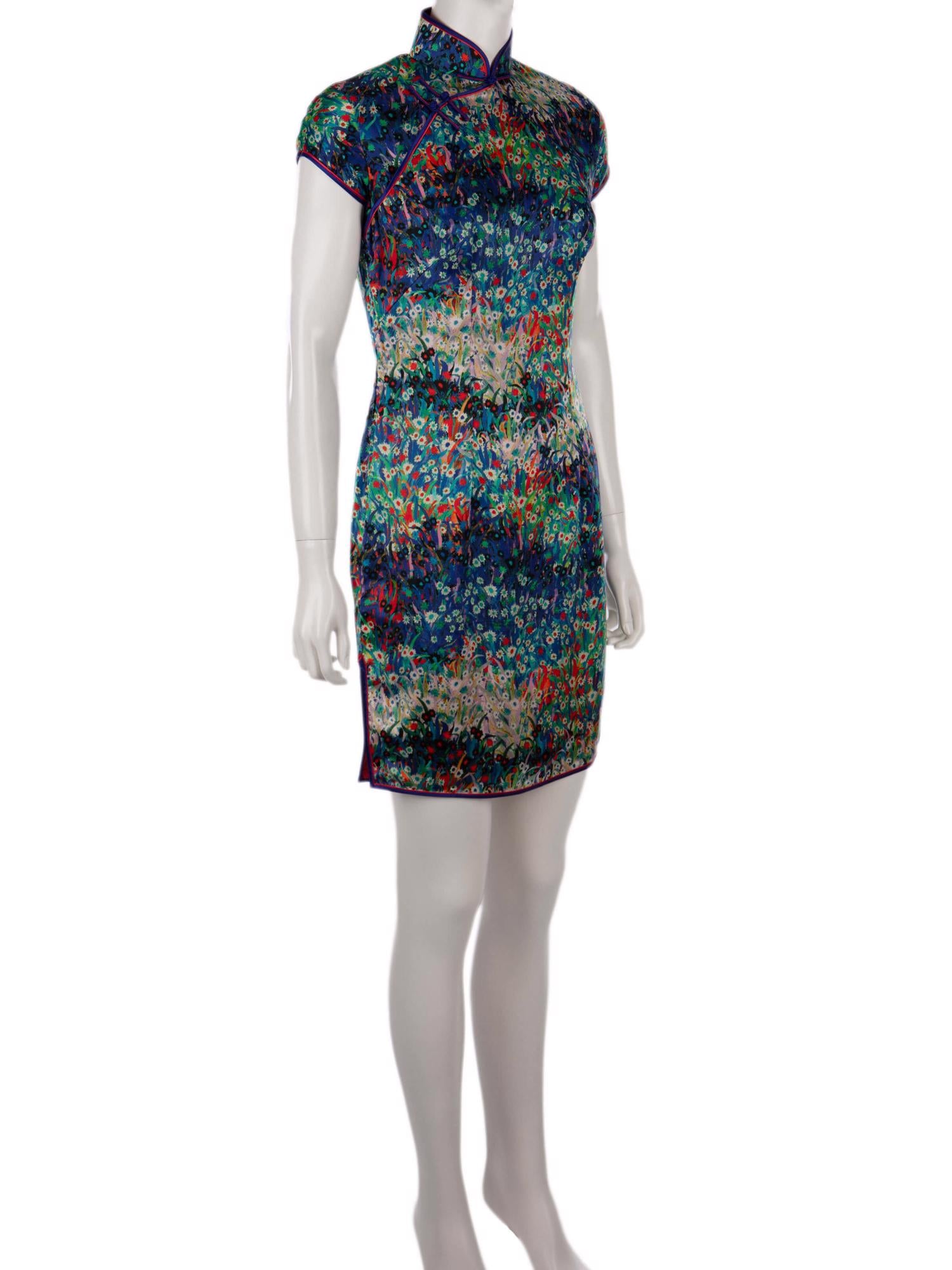 Bayan Lacivert SHANGHAI TANG ELBİSE