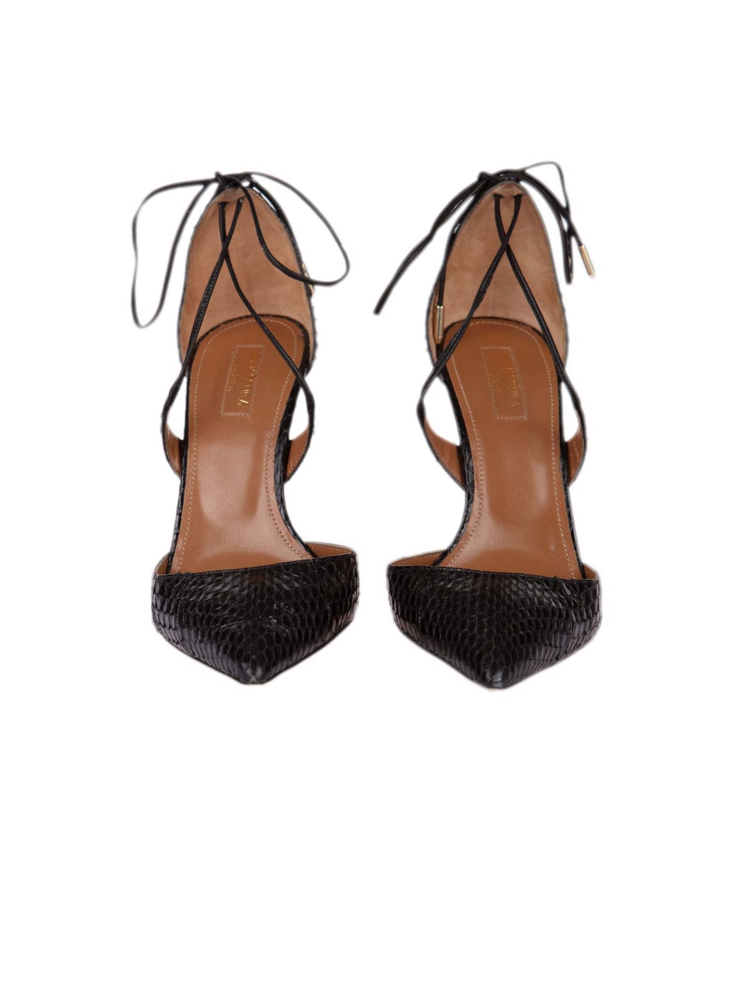 Bayan Siyah AQUAZZURA AYAKKABI