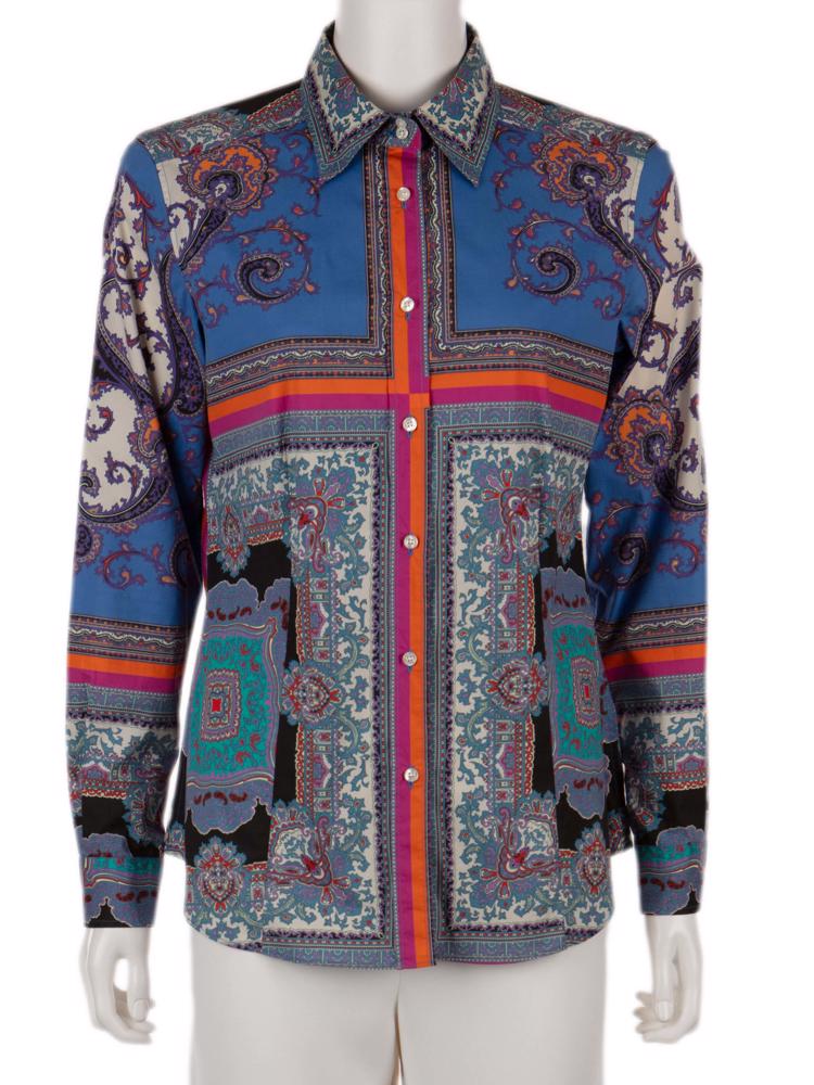 Bayan Mavi ETRO GÖMLEK