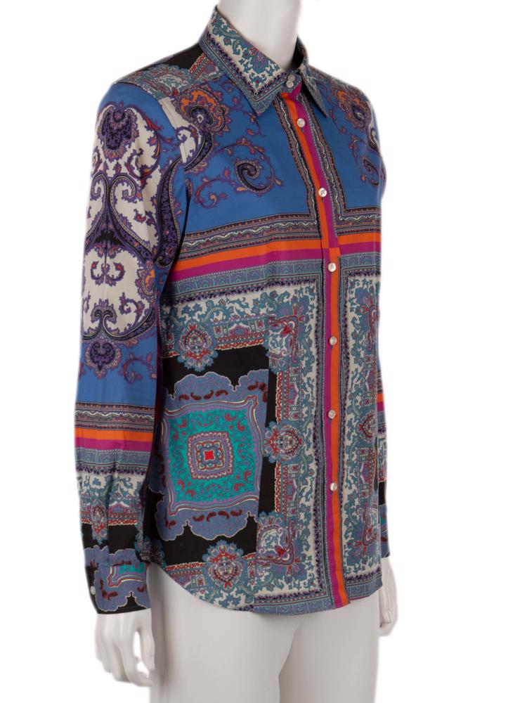 Bayan Mavi ETRO GÖMLEK