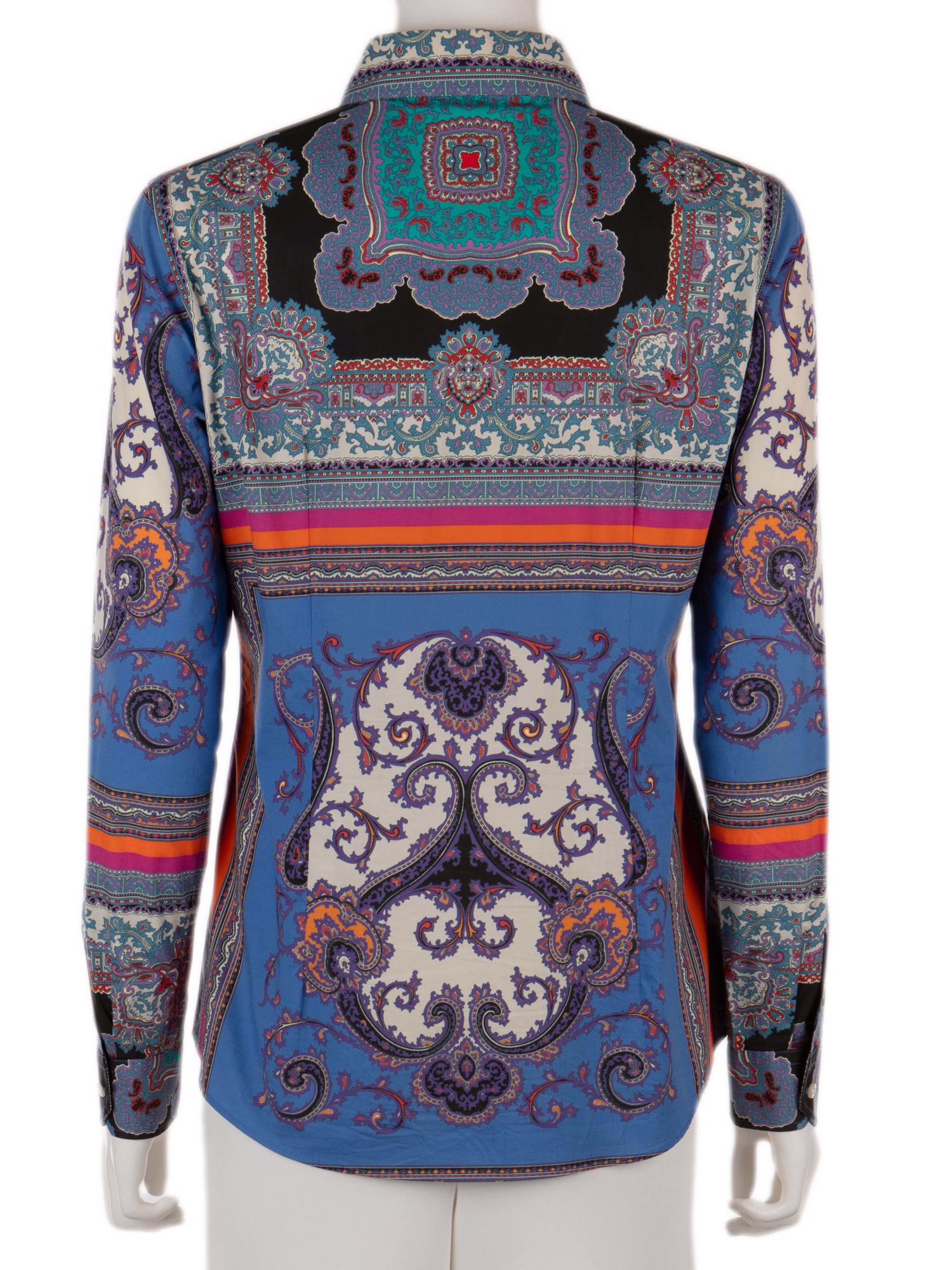 Bayan Mavi ETRO GÖMLEK