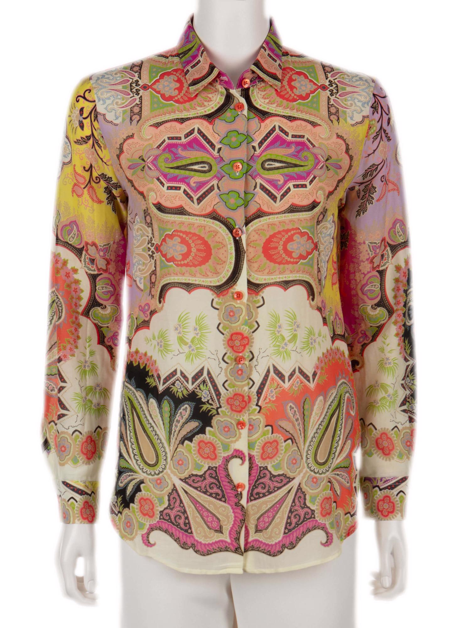 Bayan Çok Renkli ETRO GÖMLEK