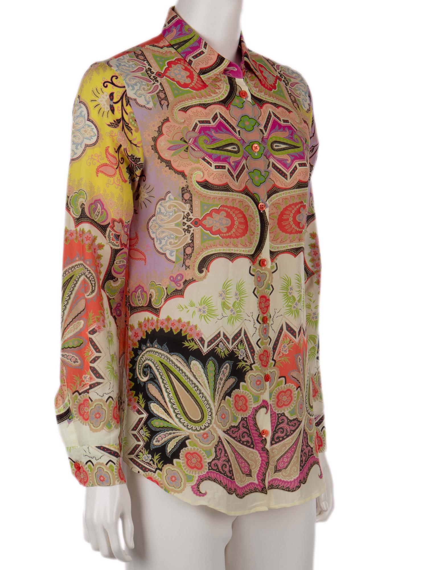 Bayan Çok Renkli ETRO GÖMLEK
