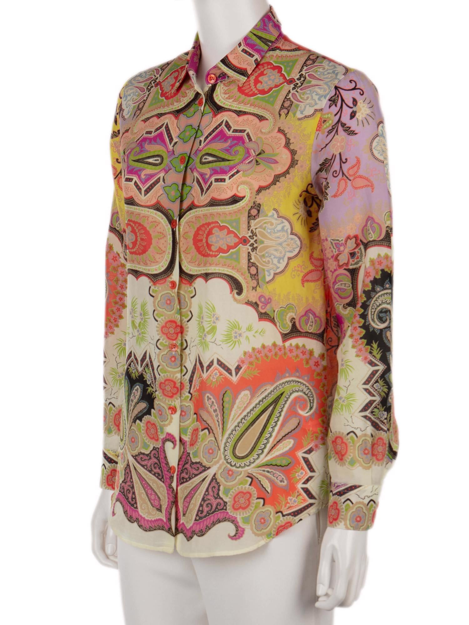 Bayan Çok Renkli ETRO GÖMLEK