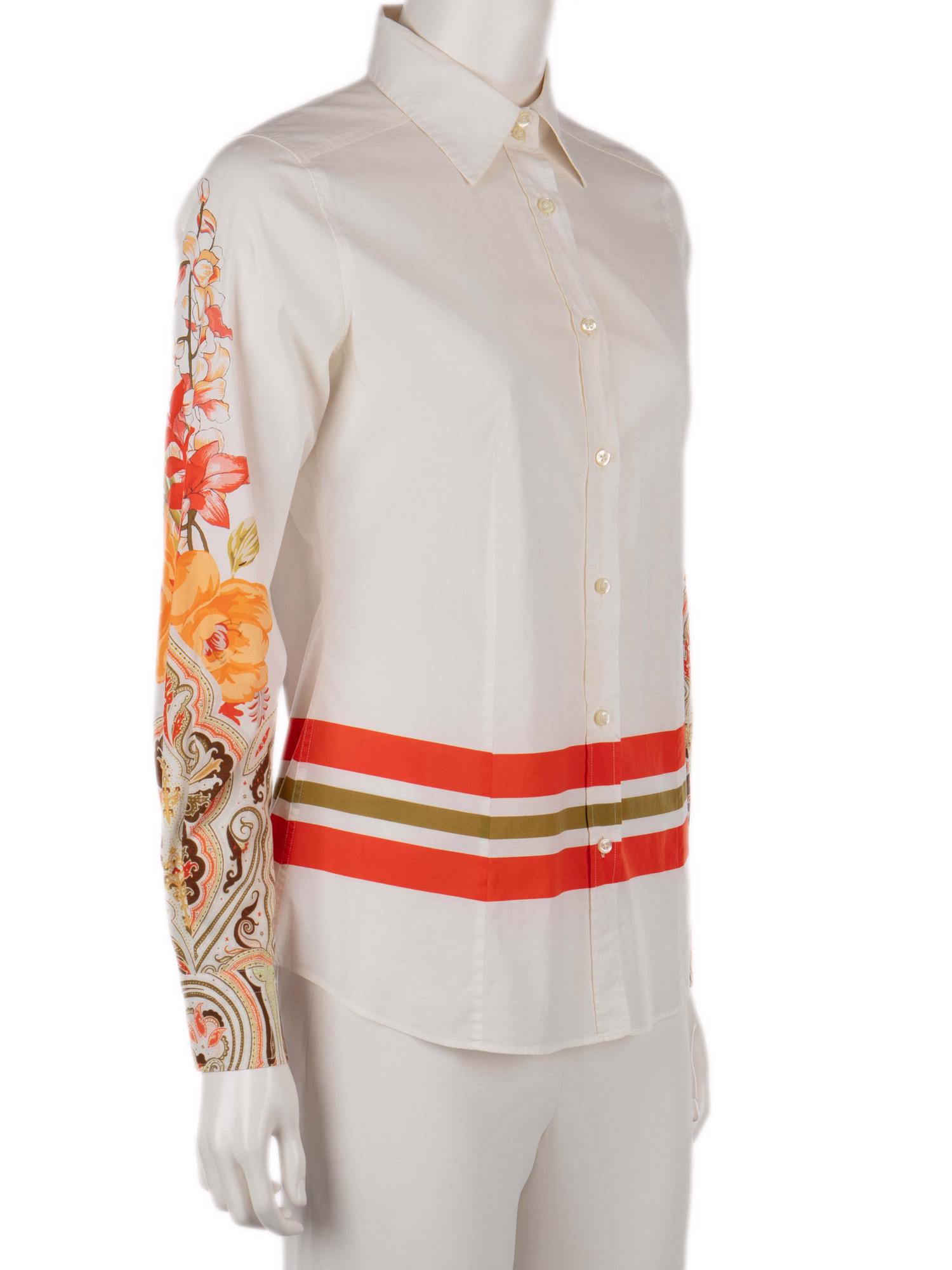 Bayan Krem ETRO GÖMLEK