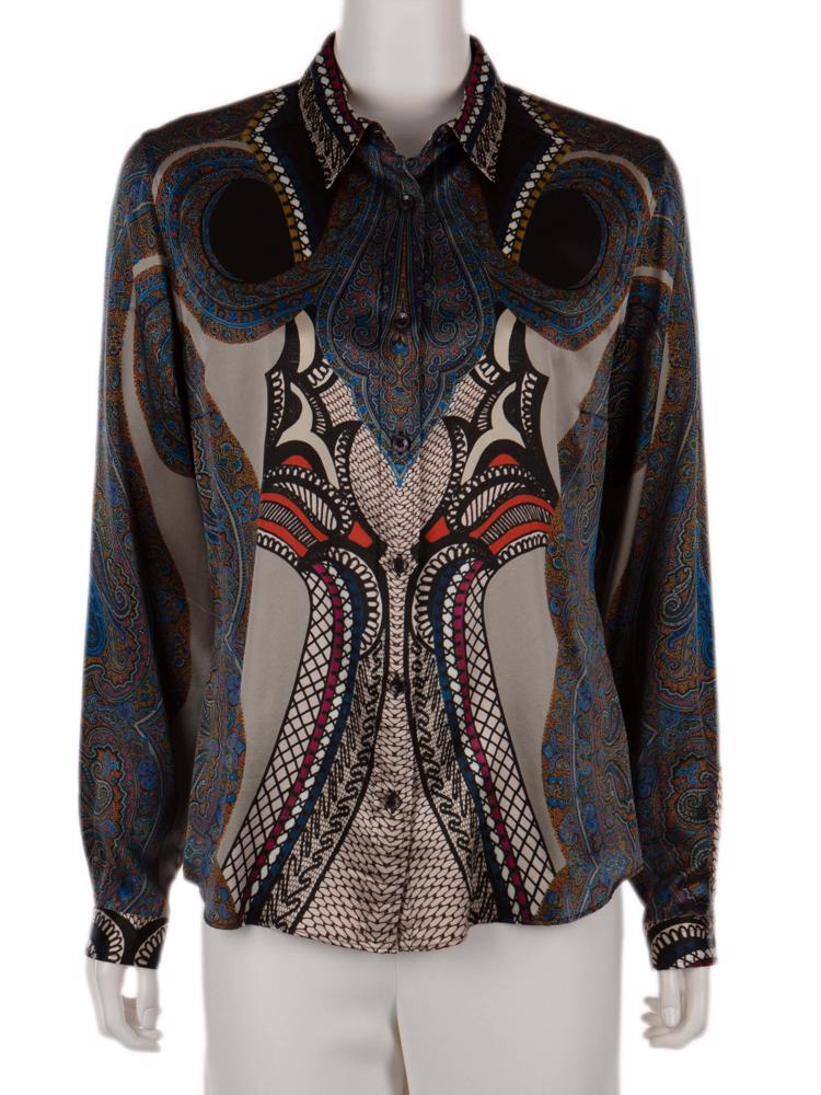 Bayan Gri ETRO GÖMLEK