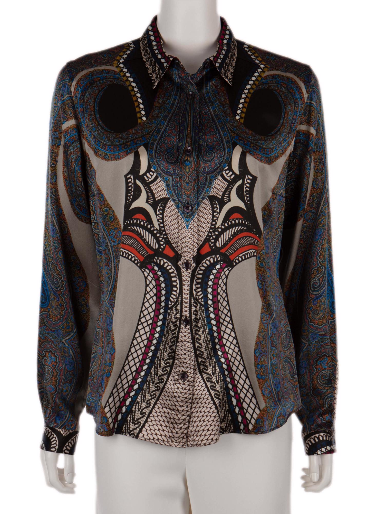 Bayan Gri ETRO GÖMLEK