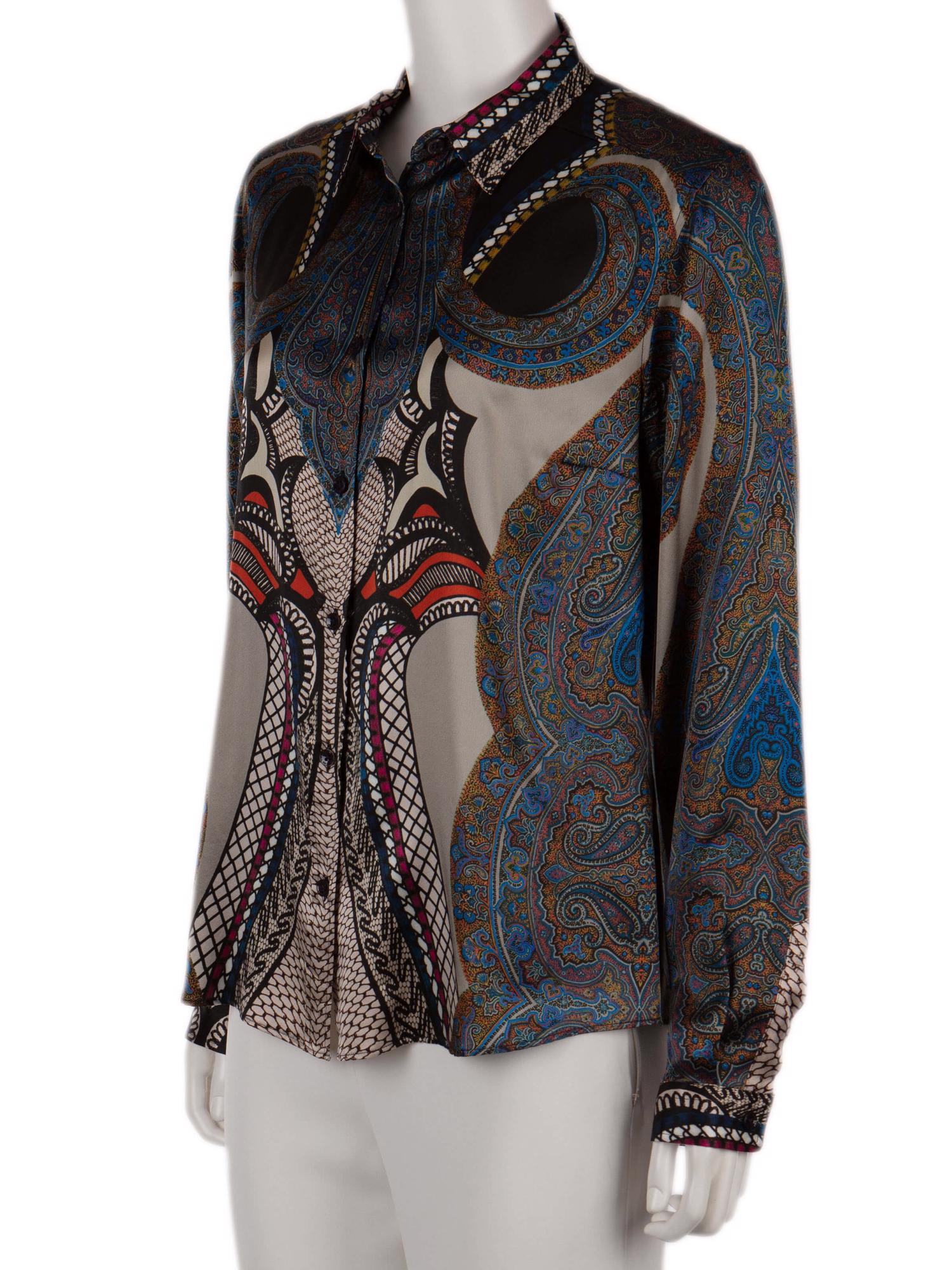 Bayan Gri ETRO GÖMLEK