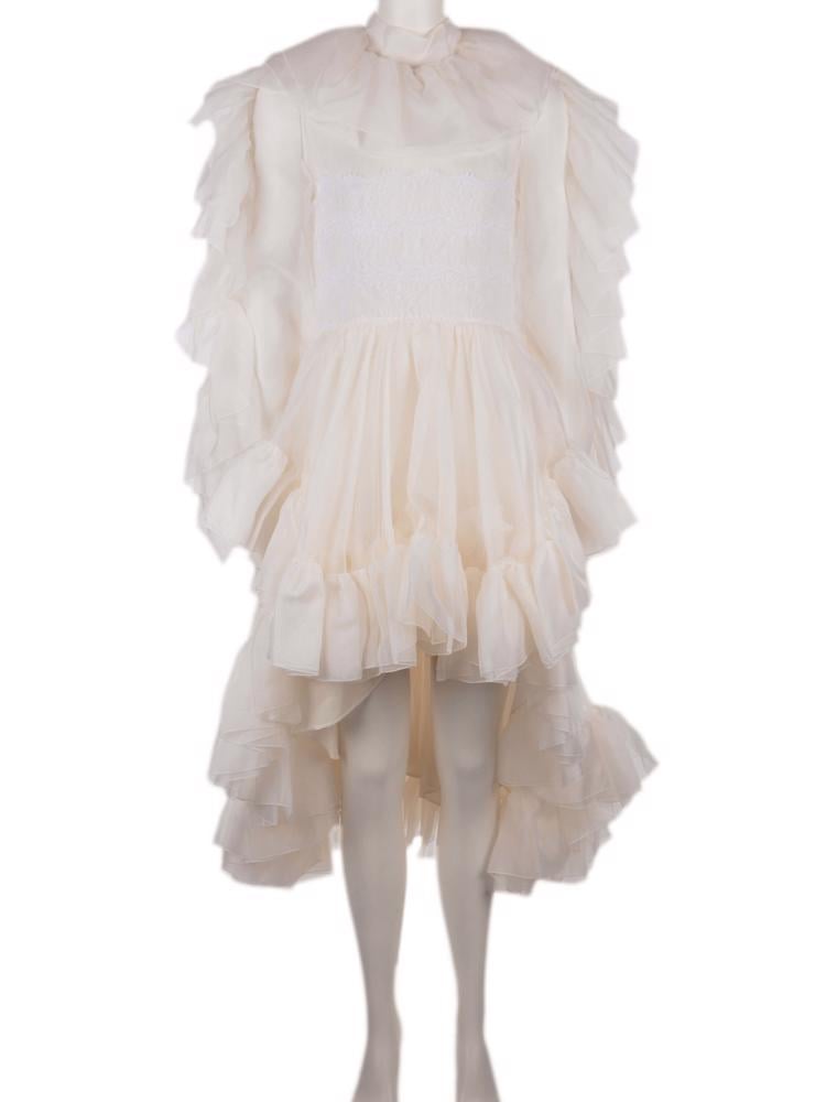 Bayan Krem CHRISTOPHER KANE ELBİSE