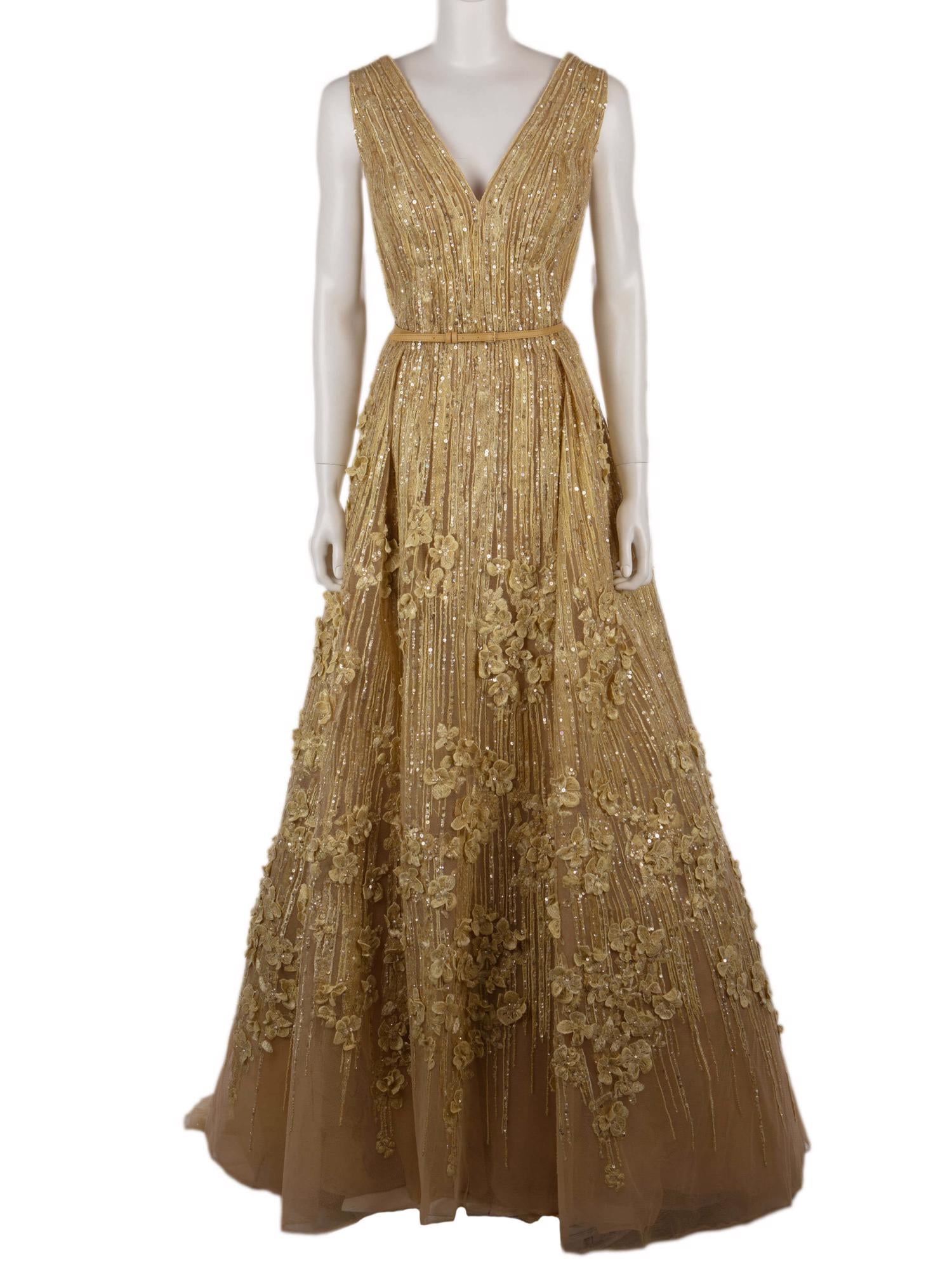 Bayan Altın ELIE SAAB ELBİSE