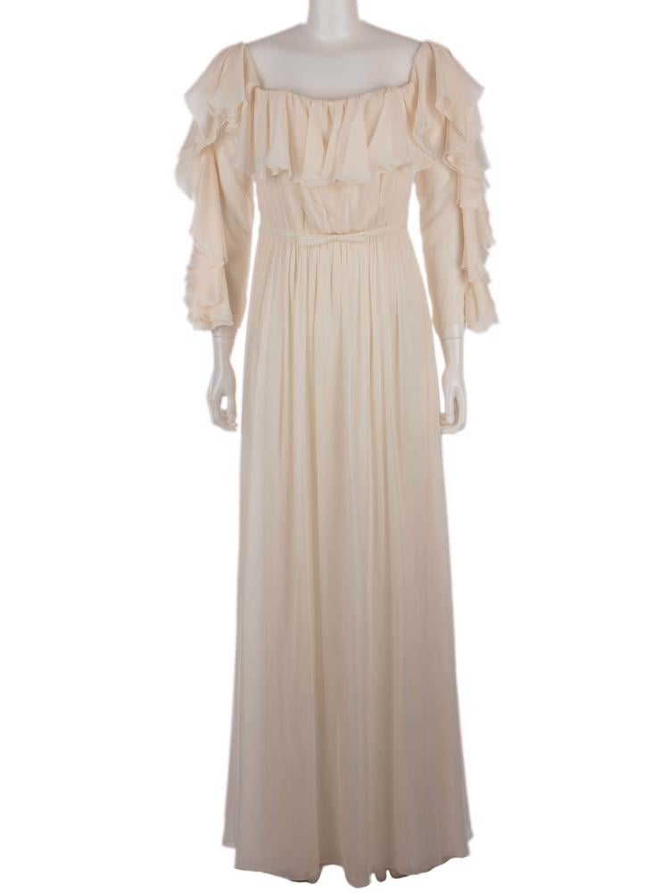 Bayan Krem CHRISTOPHER KANE ELBİSE